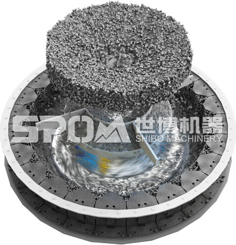 機制砂設備運行原理圖 機制砂設備運行原理圖