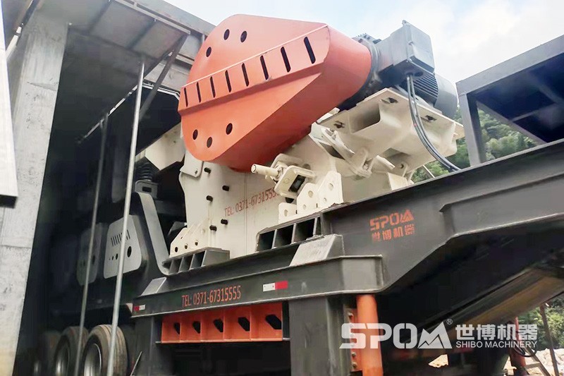 粗碎移動破碎站車間圖 粗碎移動破碎站車間圖