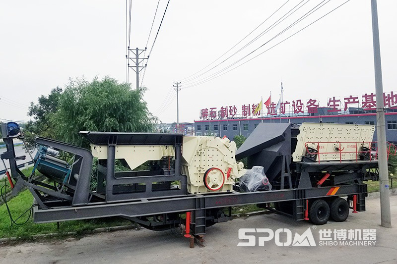 三合一移動破碎機成品圖 三合一移動破碎機成品圖