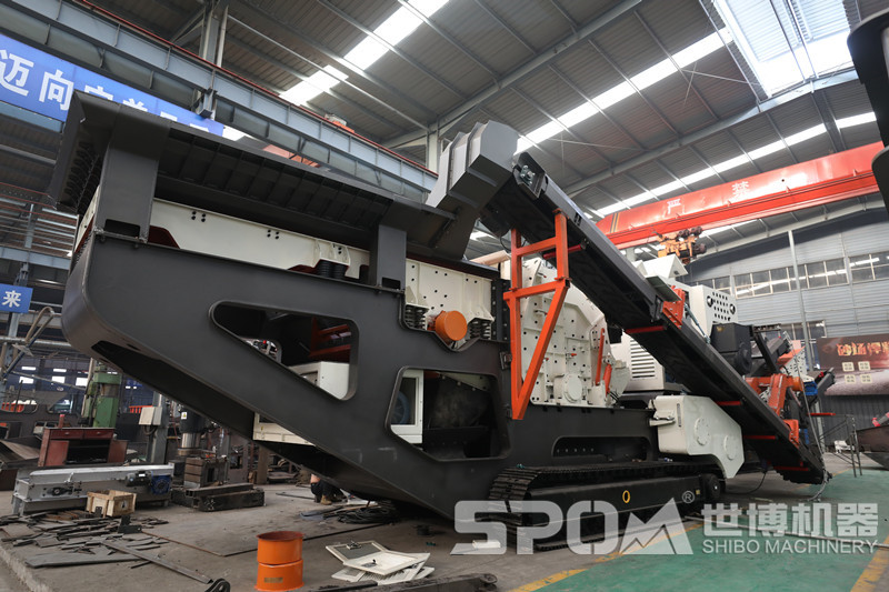 履帶混凝土骨料移動破碎站 履帶混凝土骨料移動破碎站