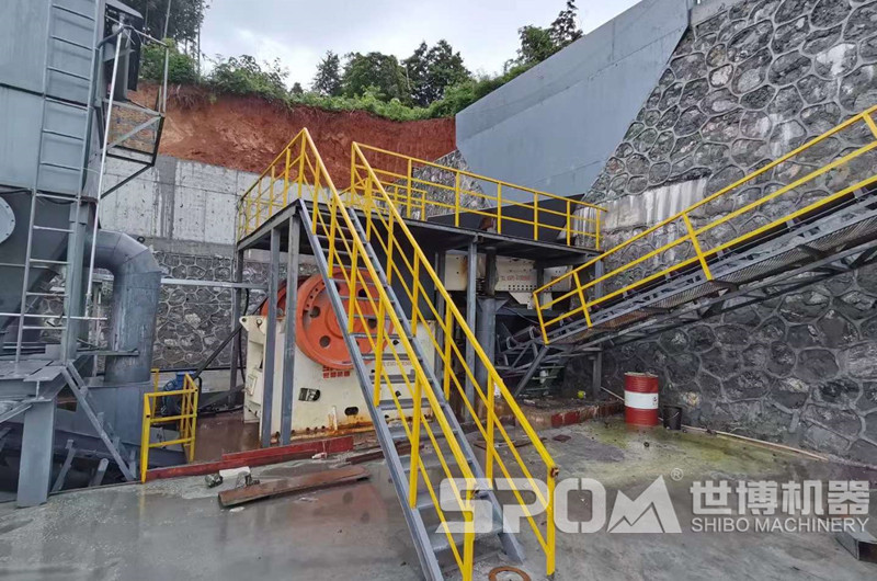 碎石生產線現場圖 碎石生產線現場圖