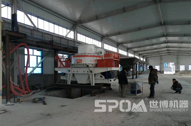 江西某客戶制砂設備已投產 江西某客戶制砂設備已投產