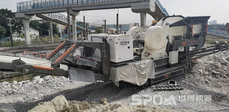 建筑垃圾移動破碎站 建筑垃圾移動破碎站