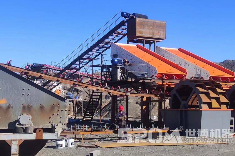 西安客戶砂石生產線現場 西安客戶砂石生產線現場