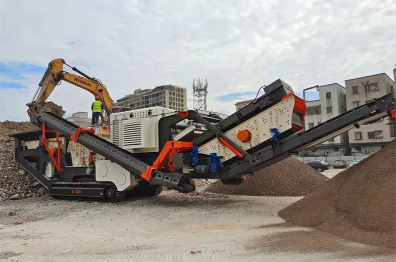 世博廠家移動渣土破碎機 世博廠家移動渣土破碎機