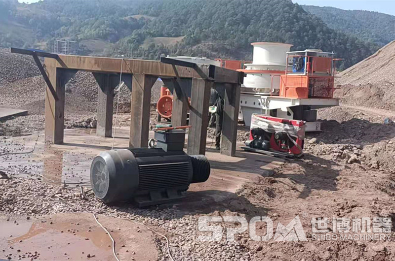 大理孫總風化石制沙廠安裝工地 大理孫總風化石制沙廠安裝工地