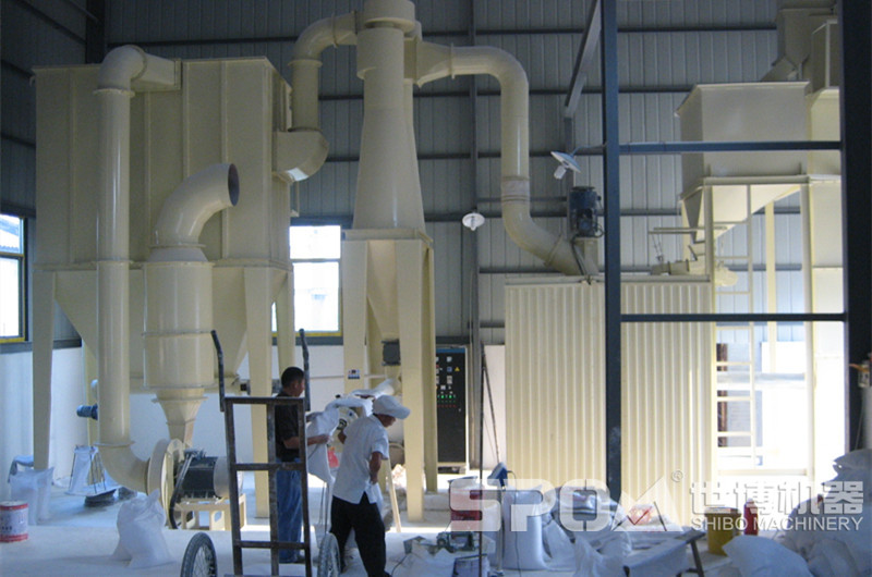 磨粉生產線現場圖 磨粉生產線現場圖