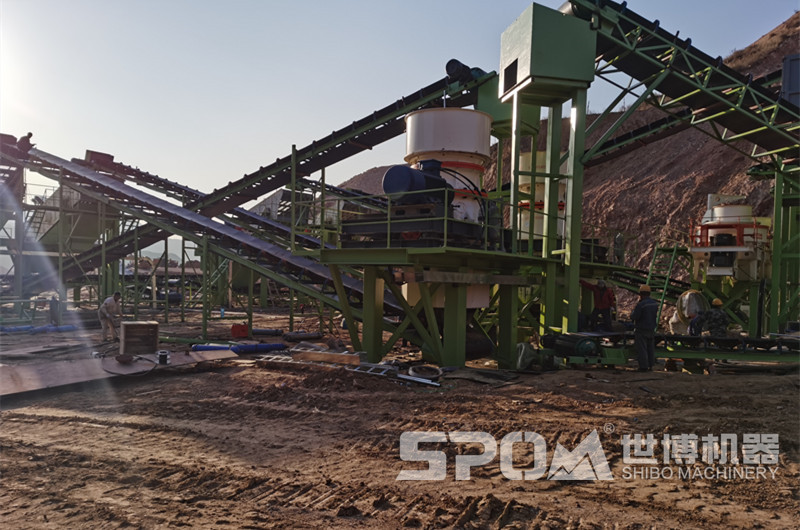 石料生產線客戶現場 石料生產線客戶現場