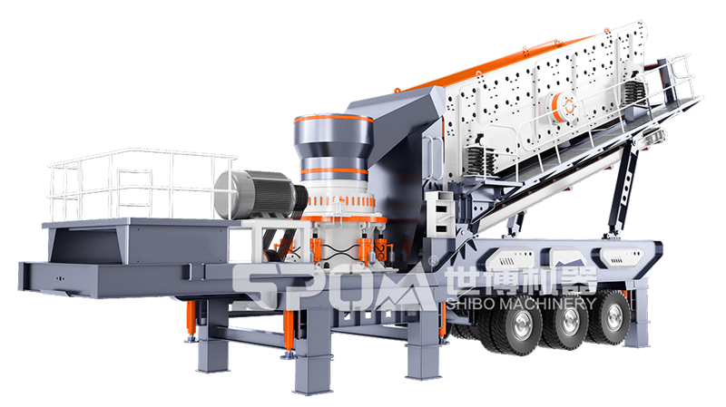 移動(dòng)式圓錐破石子破碎機(jī) 移動(dòng)式圓錐破石子破碎機(jī)